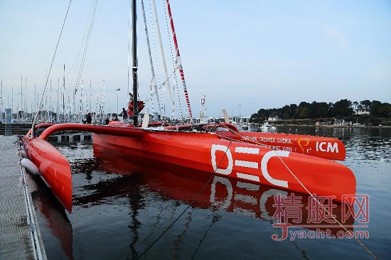 郭川将IDEC三体船收归麾下 更名为中国·青岛号