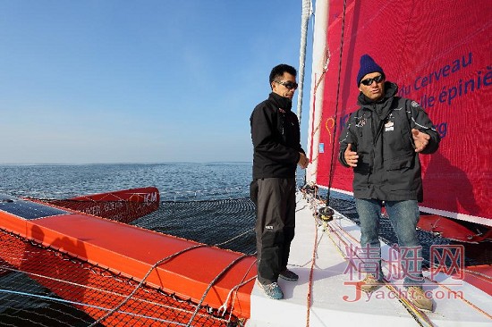 郭川将IDEC三体船收归麾下 更名为中国·青岛号